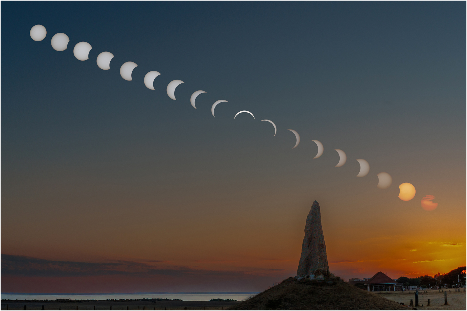 2nd Place - Mike Inglis - Solar Eclipse at COPP